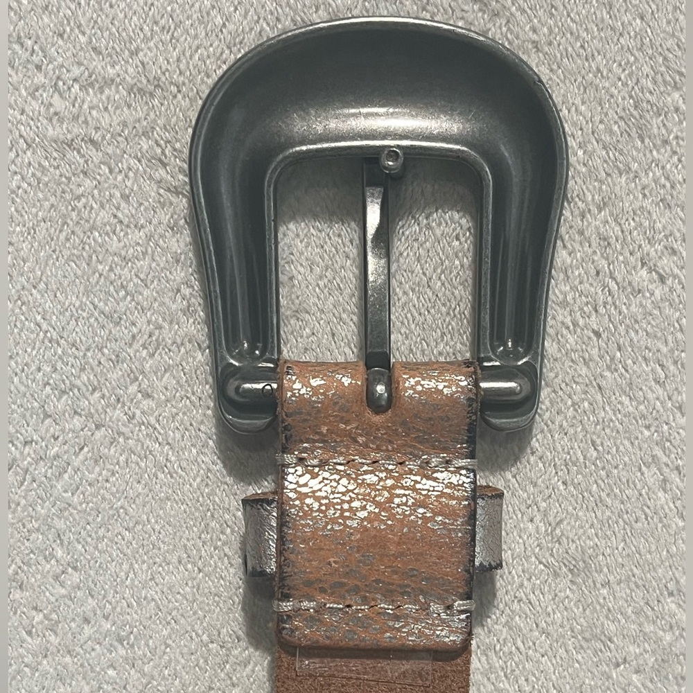 Idyllwind Genuine Leather Silver Studded Belt Western Sz M Stud - Picture 7 of 16